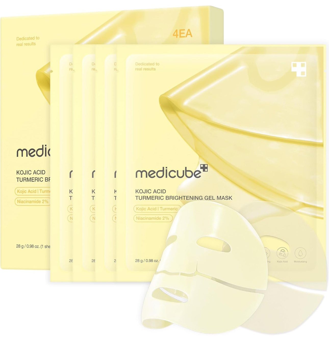 Medicube Kojic Acid Turmeric Brightening Gel Mask