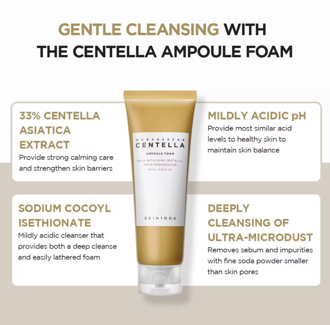 Madagascar Centella Ampoule Foam
