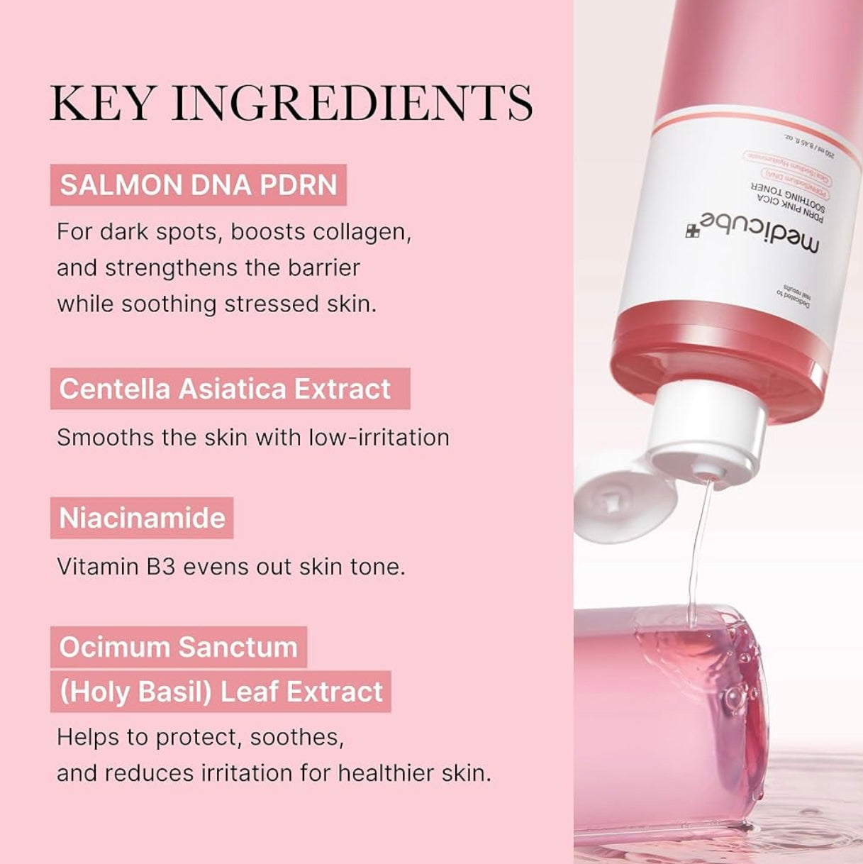 Medicube PDRN Pink Cica Soothing Toner