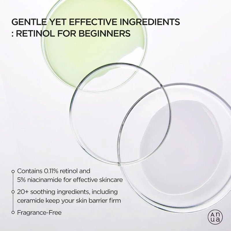 Anua Nano Retonol 0.3% + Niacin Renewing Serum 30ml