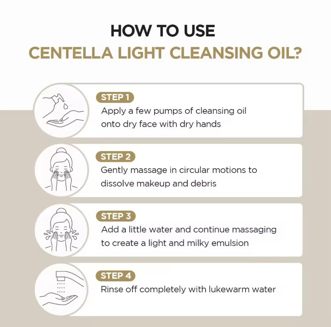 Madagascar Centella Light Cleansing Oil