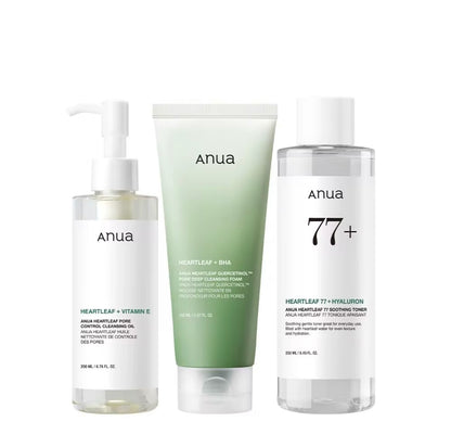 Anua Heartleaf Care Set