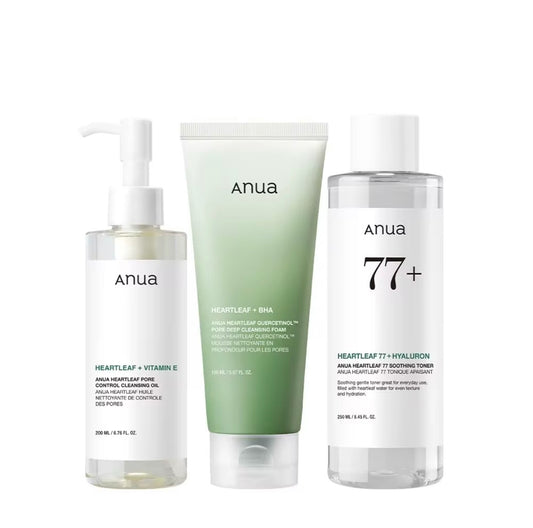 Anua Heartleaf Care Set