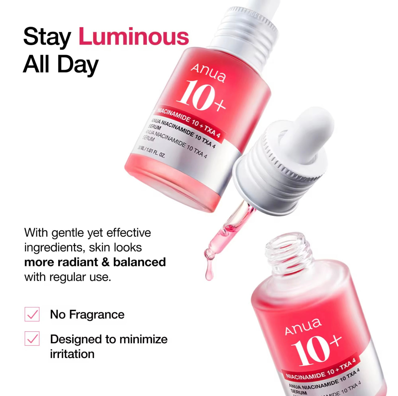 Anua NIACINAMIDE 10 + TXA 4 SERUM