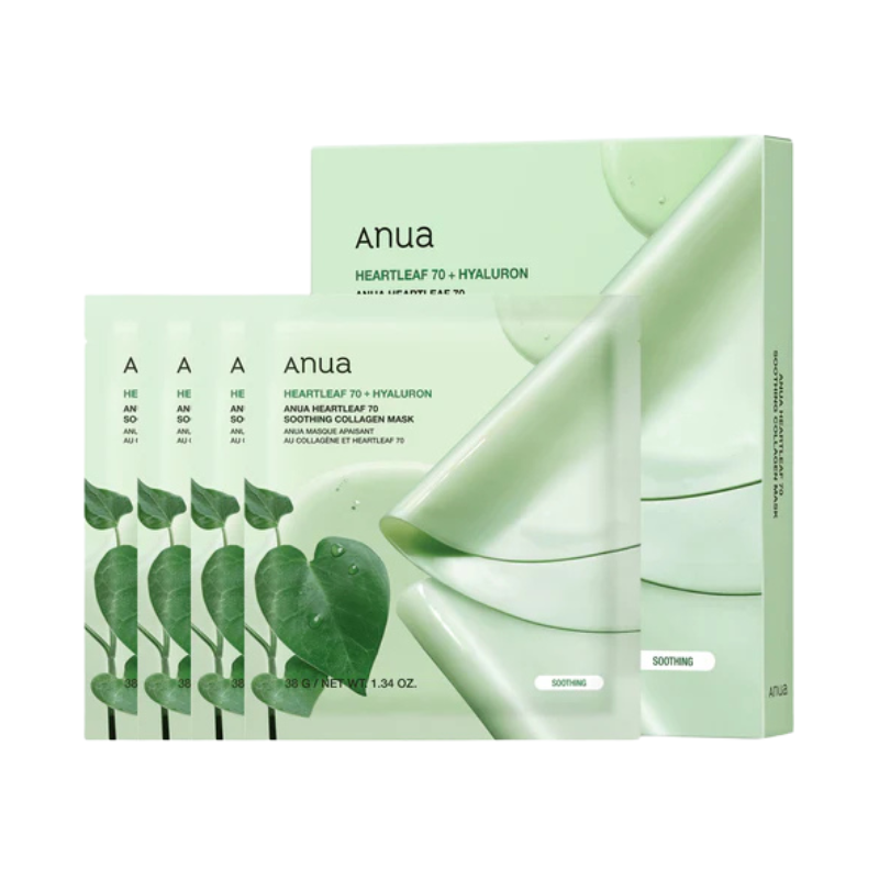 Anua Heartleaf 70 Soothing Collagen Mask 38g