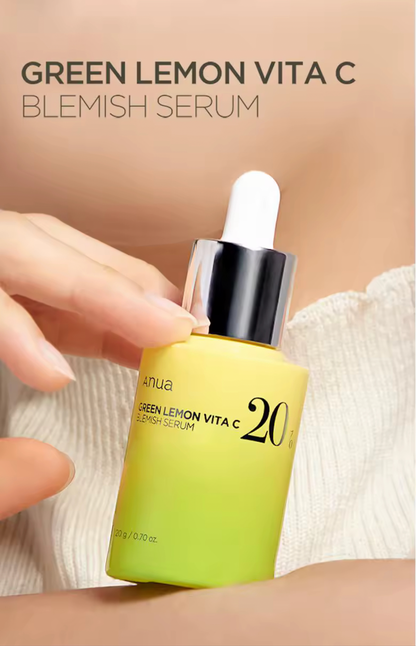 Anua Green Lemon Vitamin C Blemish Serum 20%