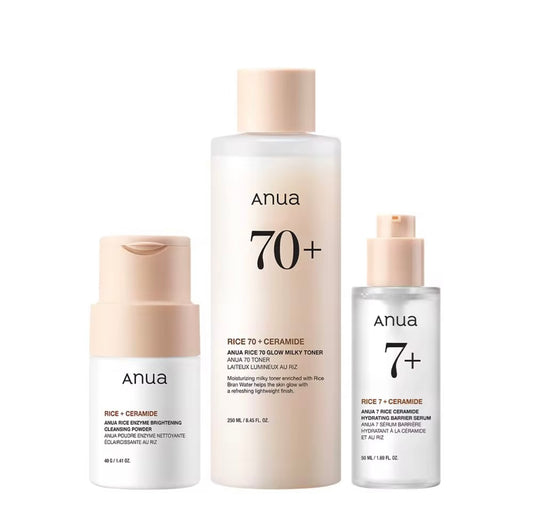 Reis-basierte Glow-Routine Set