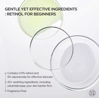 Anua NANO RETINOL 0.3% + NIACIN RENEWING SERUM