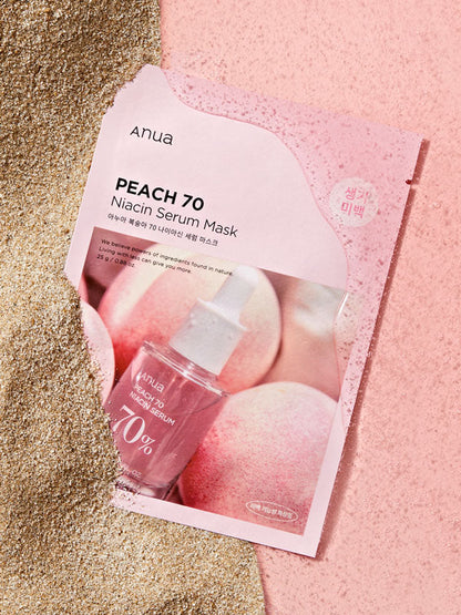 Anua Peach 70 Niacin Serum Mask 25ml (5er)