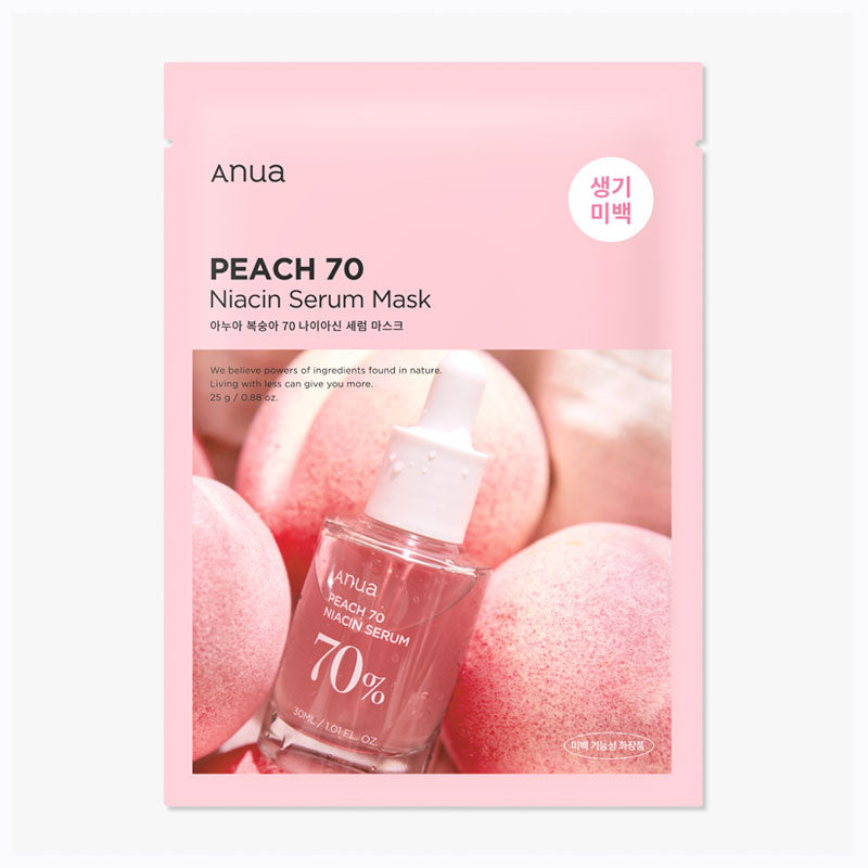 Anua Peach 70 Niacin Serum Mask 25ml (5er)