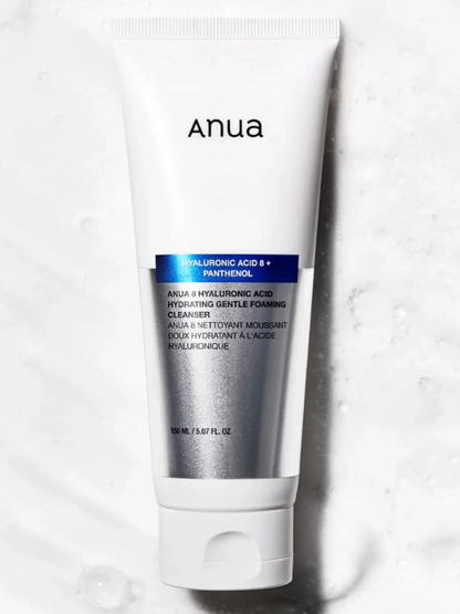 Anua 8 Hyaluronic Acid Hydrating Gentle Foaming Cleanser 150ml