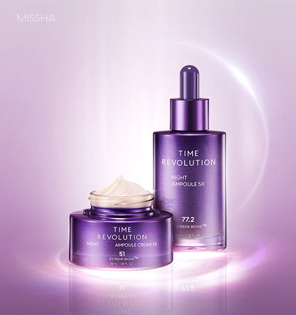 MISSHA Time Revolution Night Ampoule & Cream Duo Set