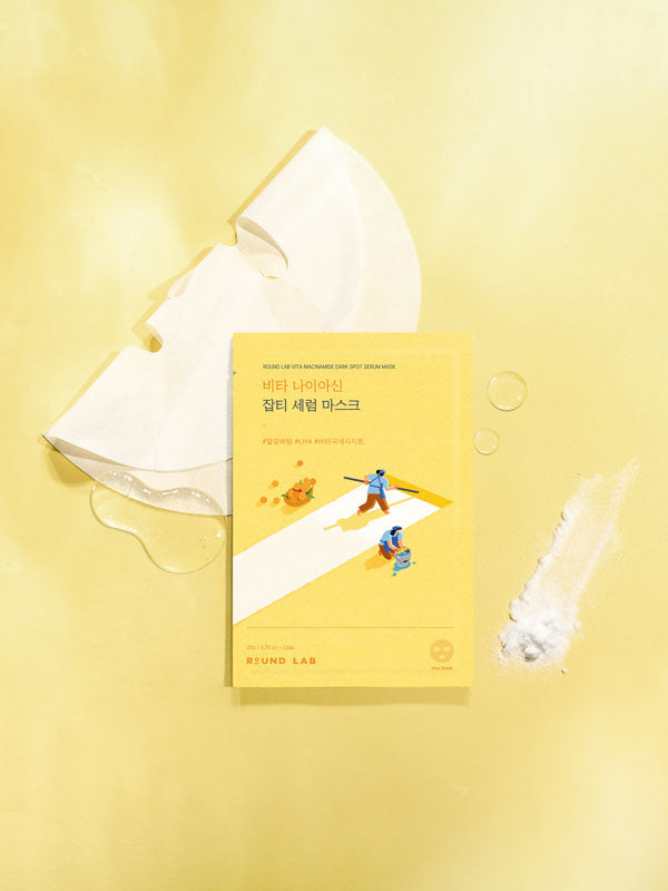 Round Lab Vita Niacinamide Dark Spot Serum Mask 20ml